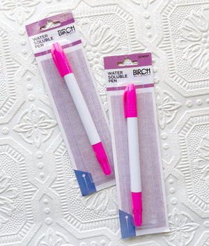 Water Soluble Pen - Pink