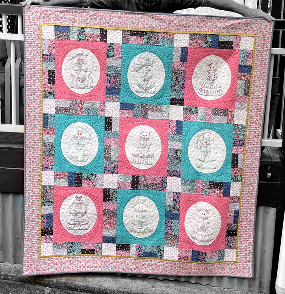 Crinoline Bunnies Block of the Month