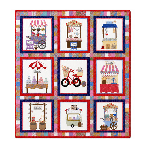 Vintage Marketplace Block of the Month