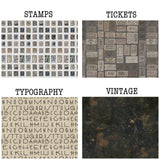 ‘Palette’ by Tim Holtz - Charcoal