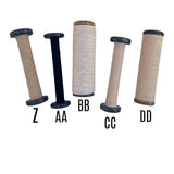Vintage Wooden Bobbins