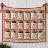 ‘Pocketful of Joy’ Advent Calendar Stitchery Panel