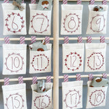 ‘Pocketful of Joy’ Advent Calendar Stitchery Panel