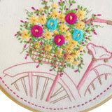 ‘Spring Bloomin Bicycle’ Stitchery