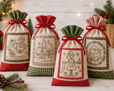 ‘Make Ready for Christmas’ Stitchery Panel