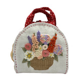 ‘Basket of Blooms’ Sewing Satchel