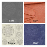 'Mandala' Sashiko Pre-Printed Panel