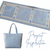 ‘Teatime Sashiko’ Stitchery Panel
