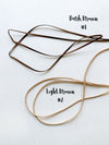 Flat Leather Thonging - 3mm