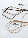 Flat Leather Thonging - 3mm