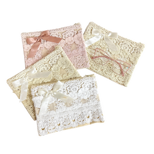 Lace Zip Purse - Large