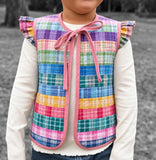 Girls Harmony Patchwork Vest