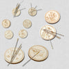 Magnetic Needle Minders - Wooden