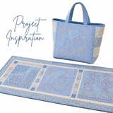 ‘Teatime Sashiko’ Stitchery Panel