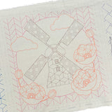 ‘Little Scenes Sashiko’ Stitchery Panel