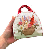 ‘Basket of Blooms’ Sewing Satchel