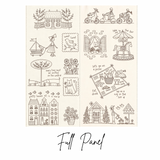 ‘Out & About’ Stitchery Panel