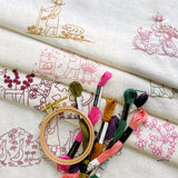 ‘Sidonie a La Ferme’ Stitchery Panel
