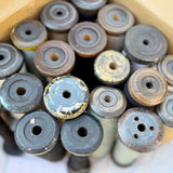 Vintage Wooden Bobbins