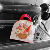 ‘Basket of Blooms’ Sewing Satchel
