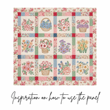 ‘Floral’ Stitchery Panel