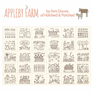 ‘Appleby Farm’ Stitchery Panel