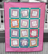 ‘Cat Amongst the Flowers’ Quilt Kit