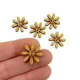 Daisy Flower Button