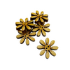 Daisy Flower Button