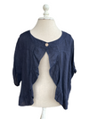 ‘FiFi’ Linen Jacket {NAVY}