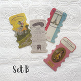 L’ucello Thread Cards