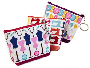 Sewing Themed Zipper Pouch
