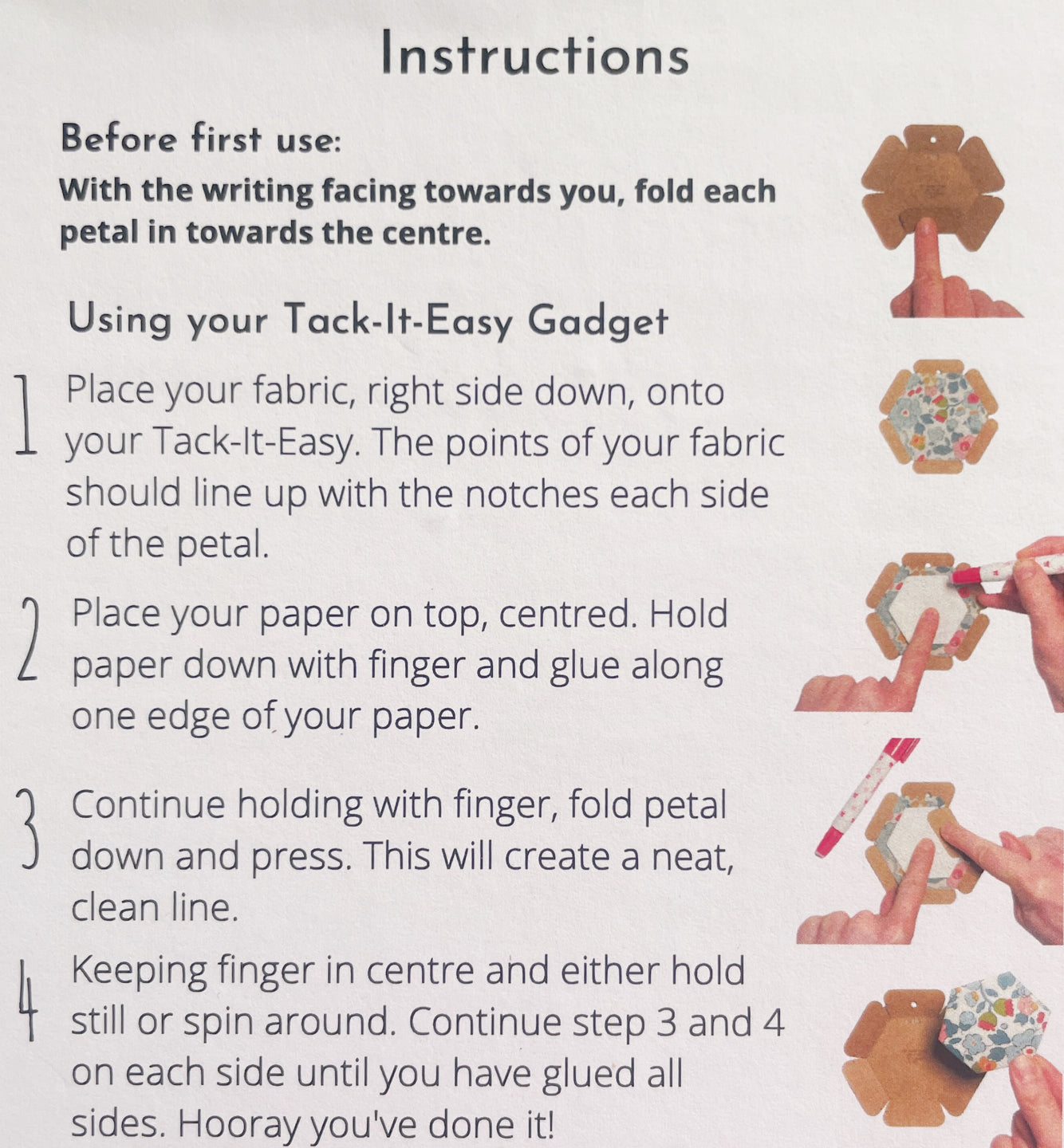 ‘TackitEasy’ Set The Quilters Angel