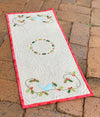 ‘Holly Berry Bluebird’ Table Runner