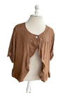 ‘FiFi’ Linen Jacket {TOBACCO}