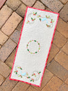 ‘Holly Berry Bluebird’ Table Runner