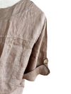 ‘FiFi’ Linen Jacket {COFFEE}