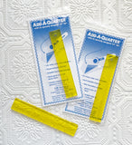 Add-a-Quarter Ruler (6”)
