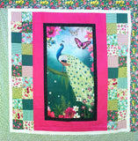 ‘Peacock Garden’ Quilt Kit