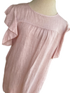 ‘Bella’ Linen Dress {PALE PINK}