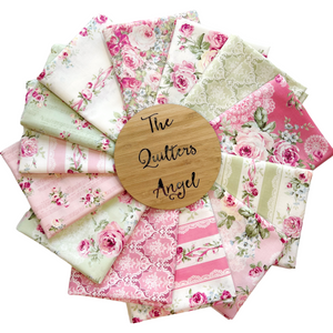 ‘RuRu Bouquet - Rose Waltz’ by Quilt Gate