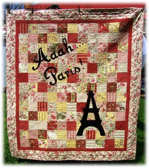 ‘Aaah Paris!’ Quilt