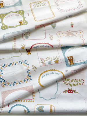‘Owl & Hare Hollow’ Quilt Labels