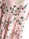 ‘Stella’ Linen Dress {BLUSH FLORAL}