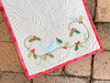 ‘Holly Berry Bluebird’ Table Runner