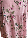 ‘Audrey’ Linen Dress {ANTIQUE PINK}