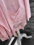 ‘Poet’ Cardigan {PINK}