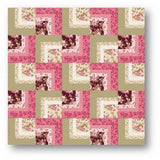 ‘Corner Log Cabin’ Quilt PDF Download